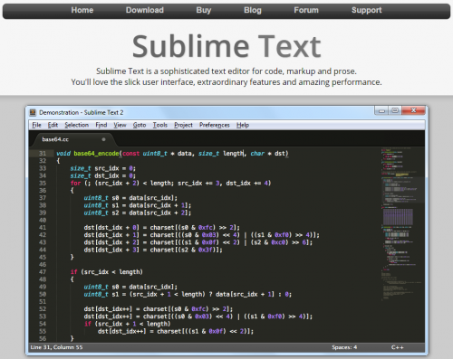 sublimetext